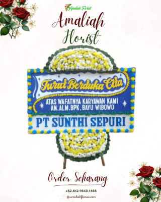 Papan Bunga Duka di Kersamanah